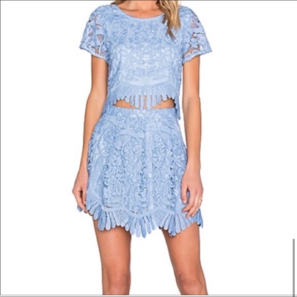 NWT Lovers + Friends | Mai Tai Lace Skirt - Picture 10 of 10